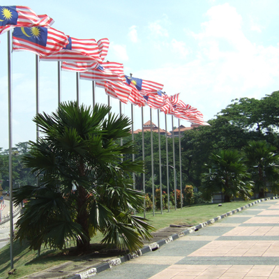말레이시아 국립 박물관(Muzium Negara Malaysia) 앞